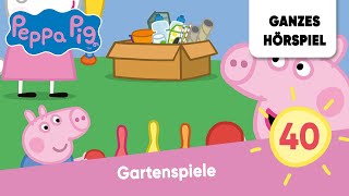 Peppa Pig Hörspiele Folge 40 Gartenspiele  Ganzes Hörspiel des Monats Mai 2023 Peppa Wutz [upl. by Lartnom121]