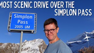 The Simplon Pass Switzerland  EPIC DRIVE OVER SIMPLON PASS in a 1999 Volvo V70 Estate  Ep 63 [upl. by Gehlbach]