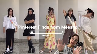 I found Pinterest Tops Dresses bottoms All from Meesho⚡️✨Honest ReviewsAll under budget💸 [upl. by Lorrie]