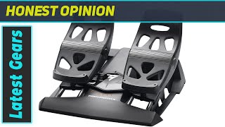 Thrustmaster TFRP Rudders Best Affordable Flight Sim Rudder Pedals [upl. by Ecnahc]