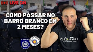 COMO PASSAR NO BARRO BRANCO EM 2 MESES  Concurso Barro Branco  CFO [upl. by Boothman690]