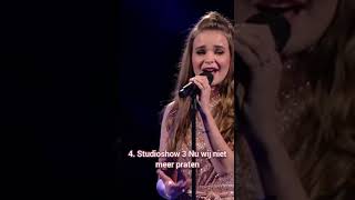 Diede haar top 7 optredens k2zoektk3 [upl. by Leontine621]