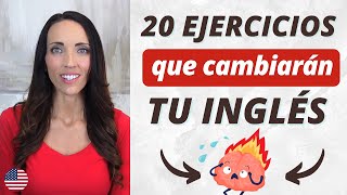 🚀 20 EJERCICIOS INCREÍBLES que llevarán TU INGLÉS A NIVEL AVANZADO 📖 Aprende Inglés Con Diálogos [upl. by Dasya210]