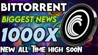 Bittorrent BTTC Coin New All Time High Soon 🚀🥳 Bttc Coin Future 🔥 Crypto News Today [upl. by Lewis]