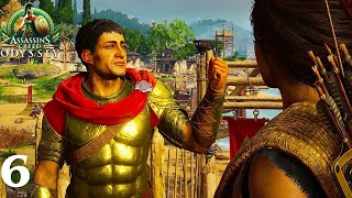 We Caught The Leader Of Megaris Assassins Creed Odyssey  Walkthrough Part 6 No Commentary [upl. by Arratal134]