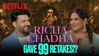 Richa Chadha shares the Story of her RETAKES in Heeramandi 😱 TheGreatIndianKapilShow [upl. by Mafalda467]