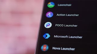 TOP 5 DES MEILLEURS LAUNCHERS ANDROID de 2018 [upl. by Nidia70]