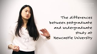 The Differences Between Postgraduate and Undergraduate Study at Newcastle University [upl. by Amble]