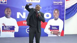 NAPO HAVE MORE EXPERIENCE THAN NDC RUNNING MATE  STEPHEN ATUBIGA [upl. by Douglas]