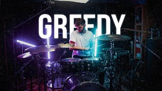 GREEDY  TATE MCRAE  DRUM COVER x Dany Kufner [upl. by Ecertal]