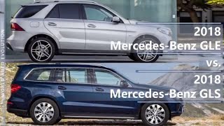 2018 Mercedes GLE vs 2018 Mercedes GLS technical comparison [upl. by Saxen]