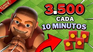 FARMEA 3500 SOBRES ROJOS cada 10 MINUTOS Usando Este Ejército 🐲 Año Nuevo Lunar Clash of Clans [upl. by Euqinotna]