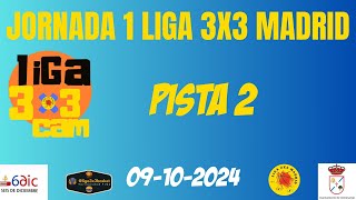 Jornada 1  Pista 2  Liga 3x3 Madrid liga3x3 madrid3x3fiba ligamadrid3x3 colmenarejo [upl. by Merton954]