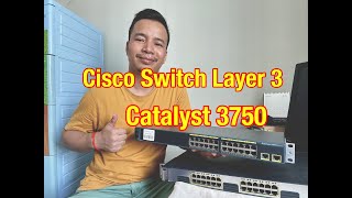 cisco switch layer 3 catalyst 3750 [upl. by Enirrok]