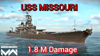 Modern Warships  USS MissouriMost Powerful Battle Highly Damaged [upl. by Joris167]