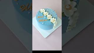 Lovely Cherry Blossom Cake Decoration Tutorial cake cakedecorating cakedesign cakes cakeshorts [upl. by Nelia]