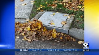 Fall leaf collection begins in Corvallis [upl. by Hinze]