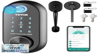 VEVOR Smart Lock 5in1 Smart Door Knob Keyless Entry Door Lock Review [upl. by Drice243]