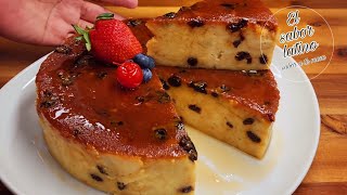 🔴Como hacer Budin de Pan 💕Casero Fácil y RicoEl sabor latino [upl. by Haimerej]