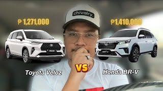 Toyota Veloz vs Honda BRV  DON’T MAKE a MISTAKE  WATCH BEFORE YOU BUY [upl. by Franciskus560]