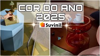 COR DO ANO 2025 da MARCA SUVINIL  TENDENCIA de CORES para o ANO 2025 [upl. by Nivek]