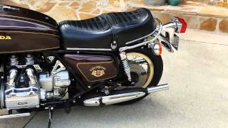 1976 gl1000 LTD Goldwing near complete restore [upl. by Cullin244]