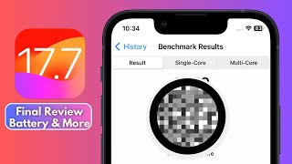 iOS 177 Battery Life amp Performance Review [upl. by Etty]