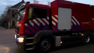 Brandweer met spoed naar veenhuizen [upl. by Scales]