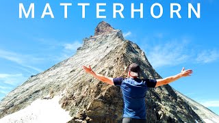 Wandern zur Hörnlihütte am MATTERHORN in Zermatt Kanton Wallis Schweiz [upl. by Nylorahs]