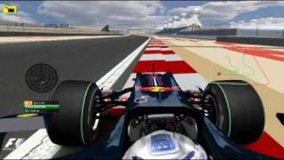 F1 2010 Sebastian Vettel Pole Lap GP Bahrain [upl. by Bellda]