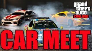 GTA 5 Online Live Drift  Drag Car Meet And More [upl. by Warram834]