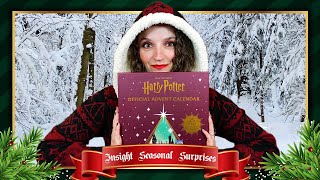 Harry Potter Insight Editions Hogwarts Seasonal Surprises Advent Calendar ❄️ [upl. by Zobias]