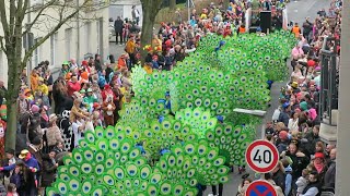 Karnevalszug Viersen Tulpensonntag 2023 Burgstraße Ausschnitte [upl. by Dibb]