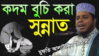 কদম বুচি করা সুন্নাতপায়ে হাত দিয়ে সালাম করা সুন্নাত মুফতি আলাউদ্দিন জিহাদী mufti alauddin jihadi [upl. by Linders598]