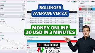 ROUND 3 WITH THIS BOT 🤩 Bollinger Average Ver 20  BOT FREE ON NEURONAL TRADER  BinaryTools [upl. by Carboni]