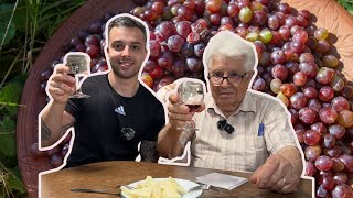 Tasting The Homemade Wine I Made With Nonno One Year Ago [upl. by Adlesirg607]