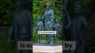 Who Are the Children in the Princess Diana Statue princessdiana [upl. by Kcam]