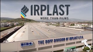 Irplast SpA – BOPP film production plant [upl. by Nairoc]