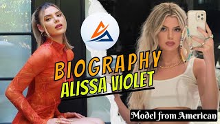 Alissa Violet Popular Most Beautiful Model from American  Bio Age Height Net Worth Career [upl. by Mia]