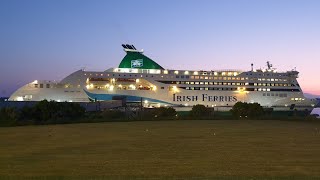 Irish Ferries  James Joyce  Tour amp journey vlog [upl. by Hatti]