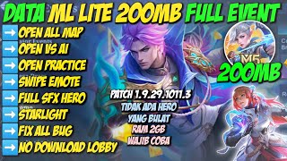 Data ML Lite 200MB Full Event Patch 1929l10113  Mobile Legends Bang Bang [upl. by Ruth]