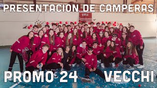 PRESENTACIÓN DE CAMPERAS  PROMO VECCHI 24  VIEDMA [upl. by Llerdnam]