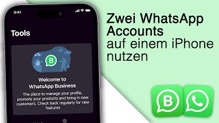 Zwei WhatsApp AccountsNummern auf einem iPhone nutzen 2024 [upl. by Okwu945]