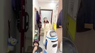 SATE PERMEN STROBERI ⁉️RASANYA MANIS TAPI ROBOT GAK DI KASIH shorts funny dubbing [upl. by Oijile551]