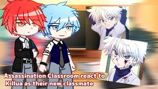 Assassination Classroom react to Killua as their new classmate [upl. by Heigho]