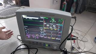 Test NiBP Monitor Siare huyết áp và spO2 [upl. by Riay]