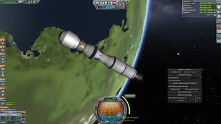 KSP Hohmann Transfer Demo loud [upl. by Alvie51]