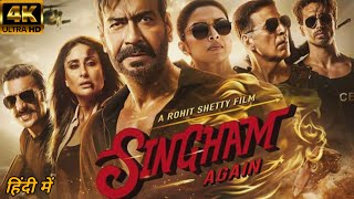 Singham Again Full Movie 2024। New Released Bollywood Action Movie in 4k। Ajay Devgan।Review amp Fact [upl. by Macknair]