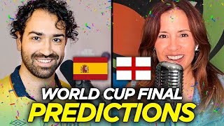 FIFA Womens World Cup FINAL PREVIEW amp PREDICTIONS 🏆 feat adrianamonsalve [upl. by Urina]