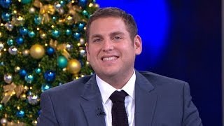 Jonah Hill Interview 2013 Oscar Buzz Surrounds Actor and The Wolf of Wall Street [upl. by Perr]